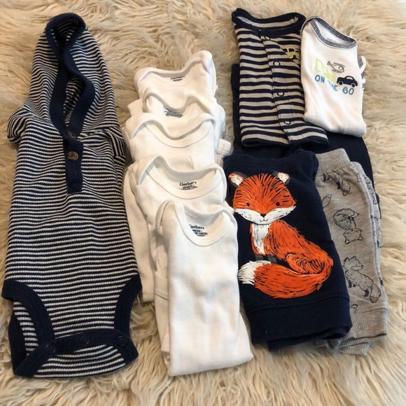 Carter's Other - Just One You New Born Outfit Bundle